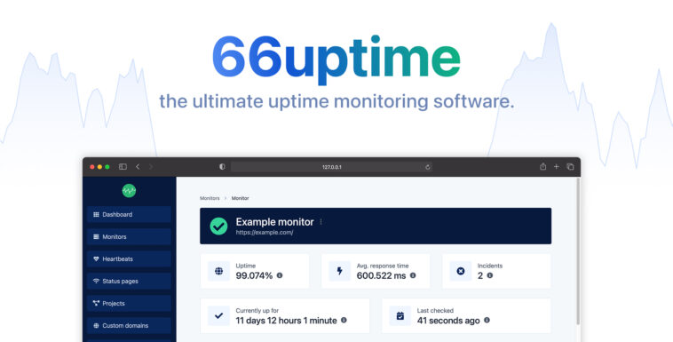 66Uptime v45.0.0 – 网站正常运行时间和Cronjob监控工具（nulled）