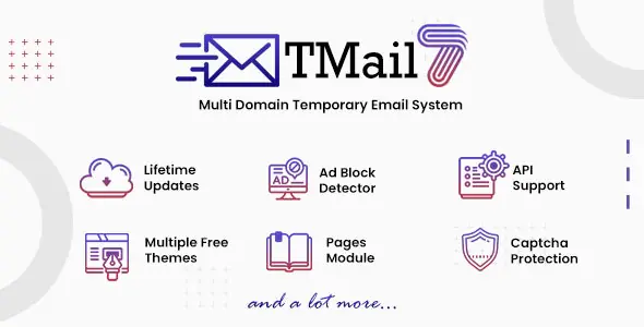 Tmail v7.9.1 – PHP多域名临时电子邮件系统