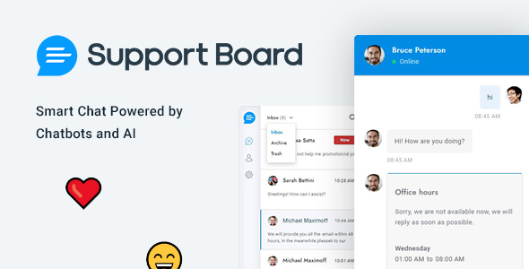 Support Board v3.8.0 – PHP在线客服聊天