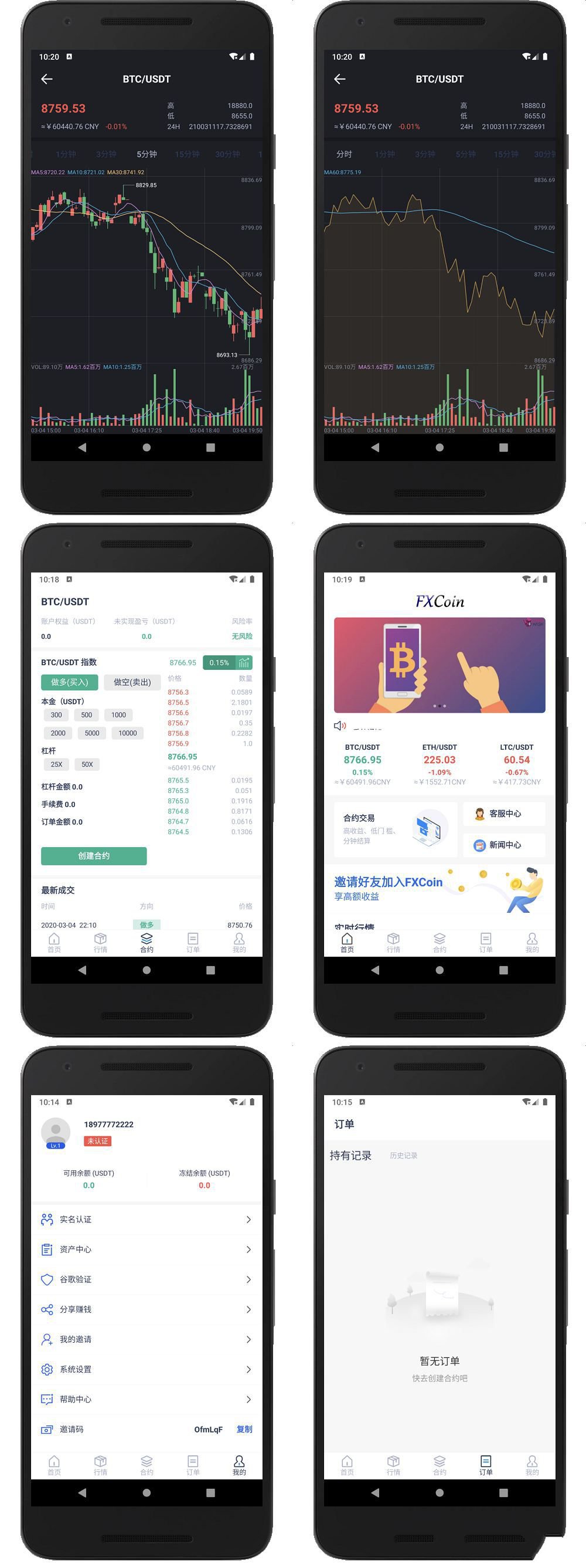 全新FXcoin交易所带杠杆合约控盘分销/fastadmin框架二开+APP源码(图1)