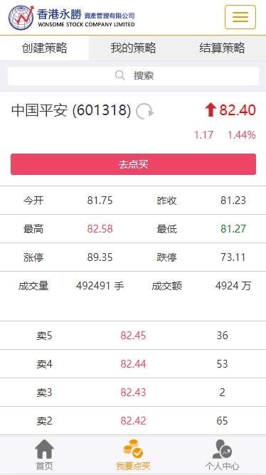 Thinkphp完美运营版股票策略配资网站源码+自适应手机端+封装APP(图1)