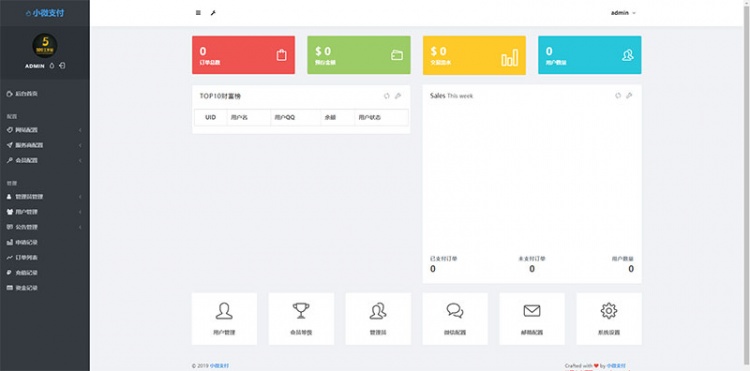 最近很火的Thinkphp小微支付服务商专用源码(图1)
