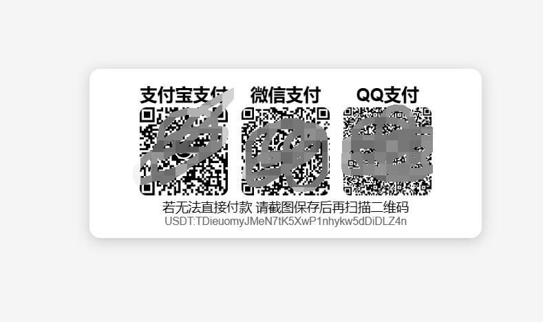 Payment Code源码实现多钱包收款码的自适应网页源码(图1)