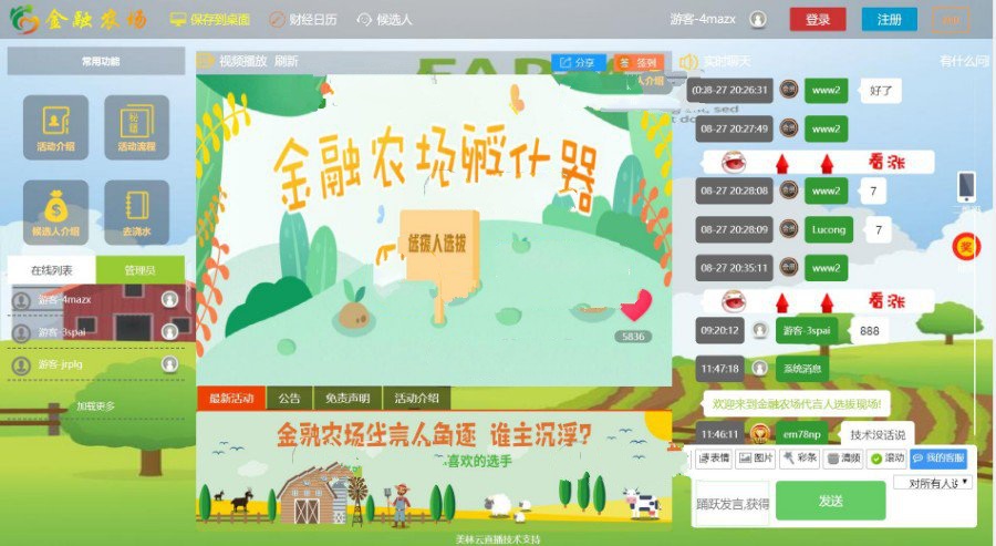 HTML5财经外汇喊单直播聊天室直播室直播间系统源码(图1) HTML5财经外汇喊单直播聊天室直播室直播间系统源码(图1)