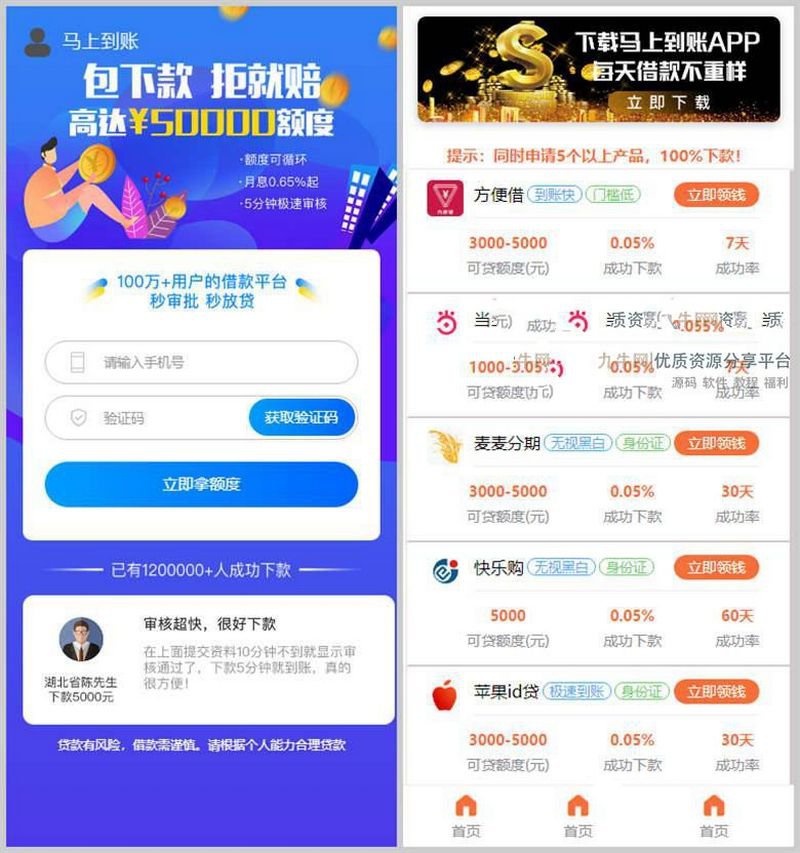 简约强大的贷超系统(采用DolphinPHP开发)去授权 开源版+搭建教程(图1)