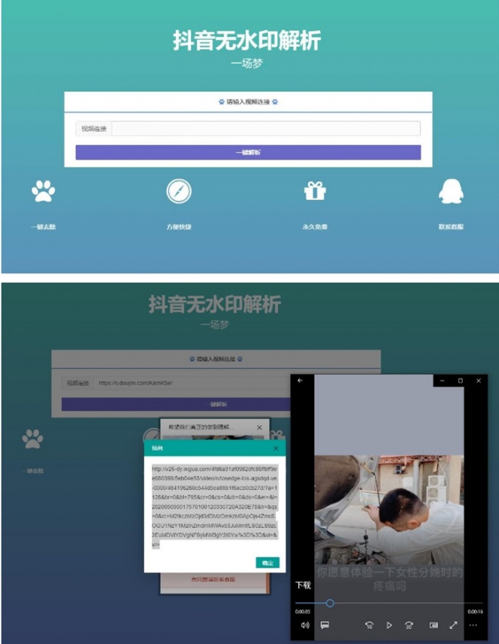 抖音水印解析源码(图1)
