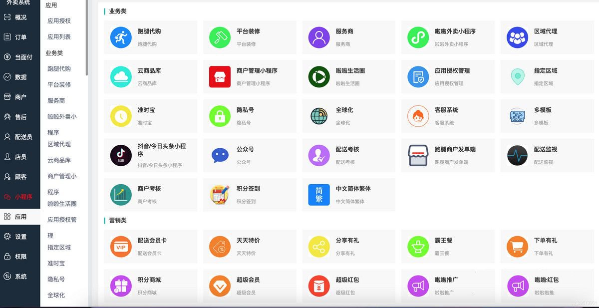 啦啦外卖独立版42.0至尊版全开源含vue代码修复完美运营版(图1) 啦啦外卖独立版42.0至尊版全开源含vue代码修复完美运营版(图1)