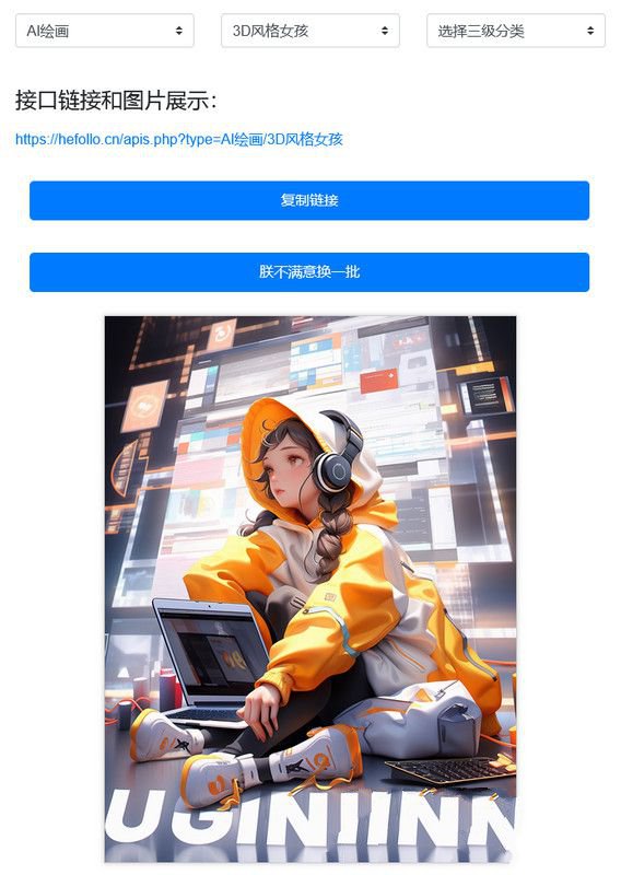 多功能在线引流源码 在线AI生成小姐姐(图1)