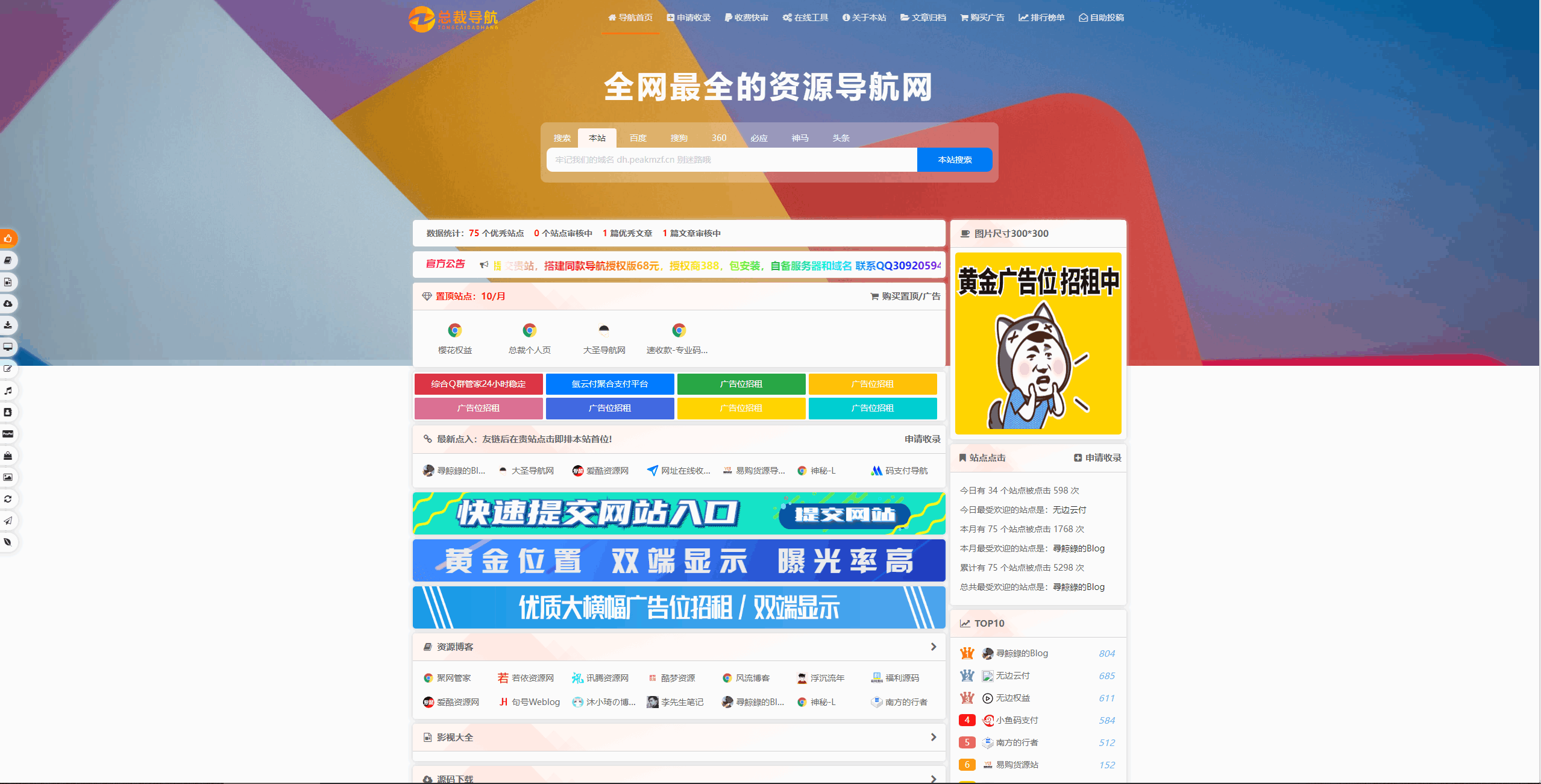 总裁导航系统2025(图1) 总裁导航系统2025(图1)