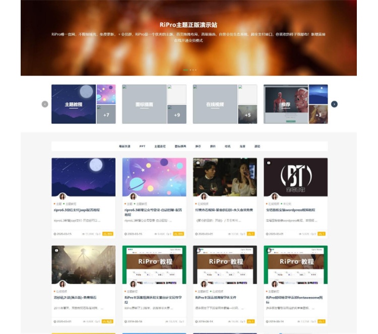 修复版RiPro7.2日主题资源模板 完整版(图1)
