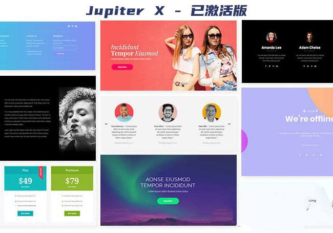 WordPress 多功能主题Jupiter X v1.26.0已激活版(图1) WordPress 多功能主题Jupiter X v1.26.0已激活版(图1)
