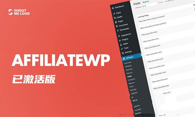 WordPress会员管理插件：AffiliateWP v2.6.8 已激活版[含附件](图1)