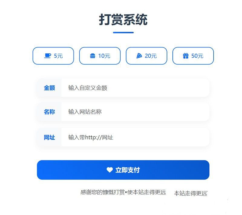 打赏排行榜源码 打赏源码WordPress(图1)