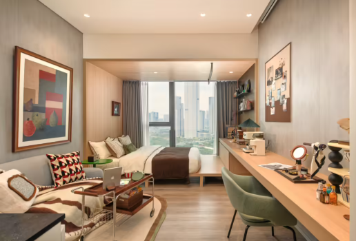 阿里巴巴首家人才公寓:亲橙寓在南京建邺正式运营,室内配备全屋智能家电(图2) 阿里巴巴首家人才公寓:亲橙寓在南京建邺正式运营,室内配备全屋智能家电(图2)