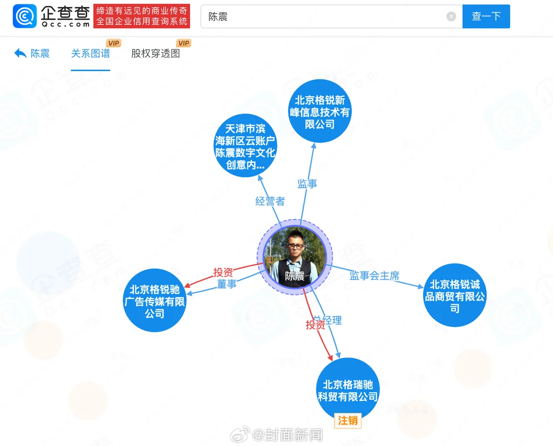 陈震小号回应被封禁(图1)