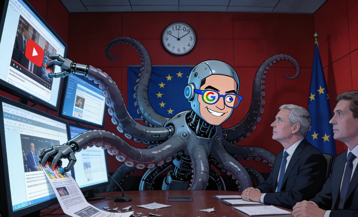 欧盟对谷歌启动新一轮调查,指控其滥用网络与 YouTube 内容训练 AI 模型(图1) 欧盟对谷歌启动新一轮调查,指控其滥用网络与 YouTube 内容训练 AI 模型(图1)