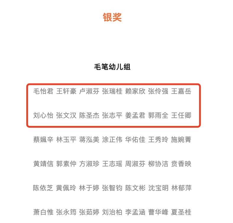 书画比赛获奖名单照搬人名大全成“惯例”：半年内两次批量复制(图5)