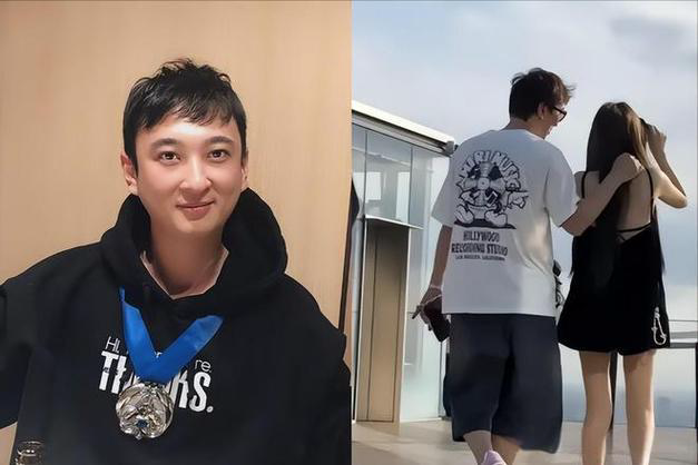 王思聪在新加坡出现，穿粉色鞋子携粉色塑料袋，身边有三位女伴(图9)