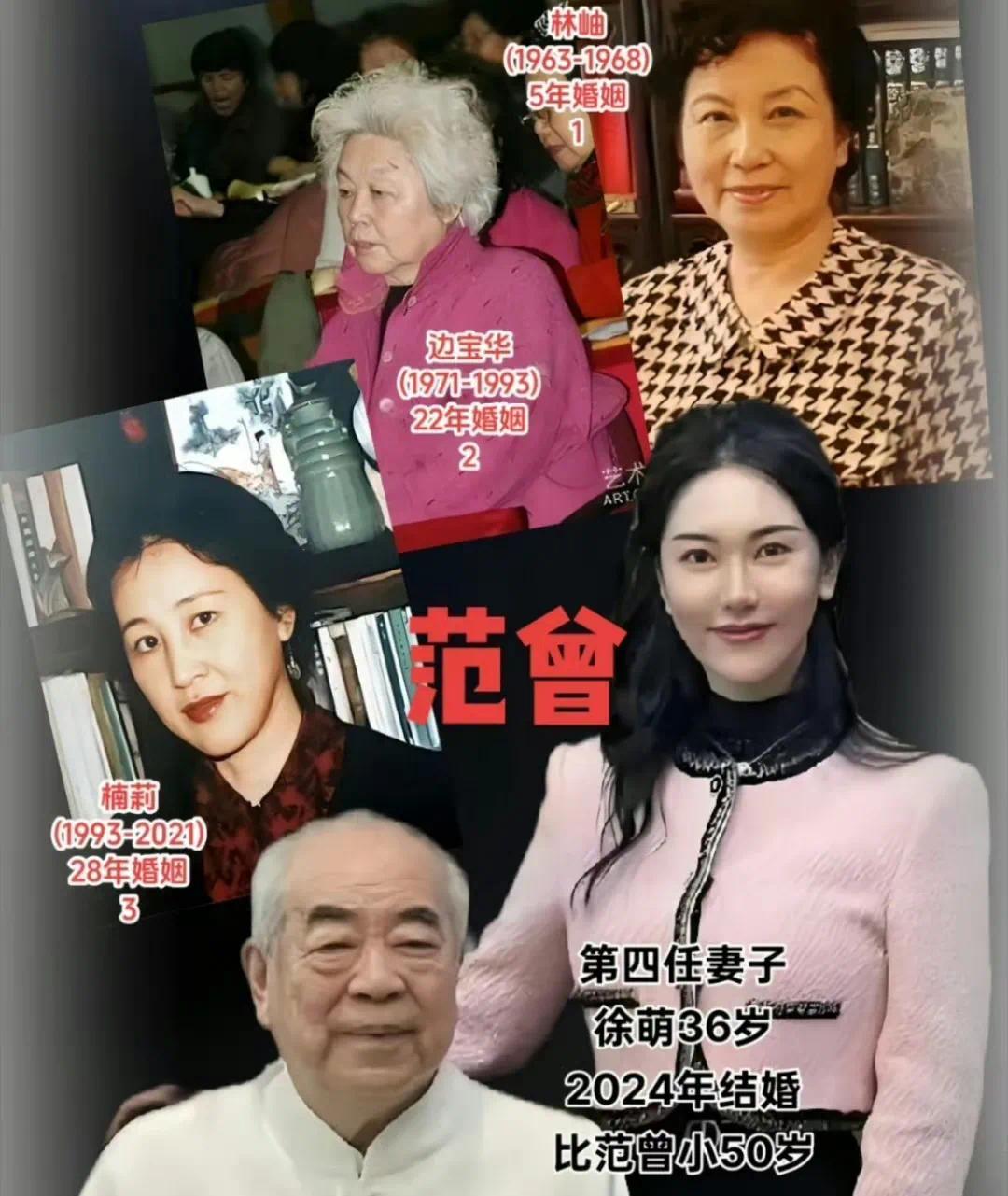 87岁范曾喜得贵子，多情画家的四段婚姻1女1子2继子(图4)