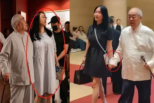 87岁范曾风波后首露面！小50岁徐萌已生子，将与继子女儿断绝关系(图6)