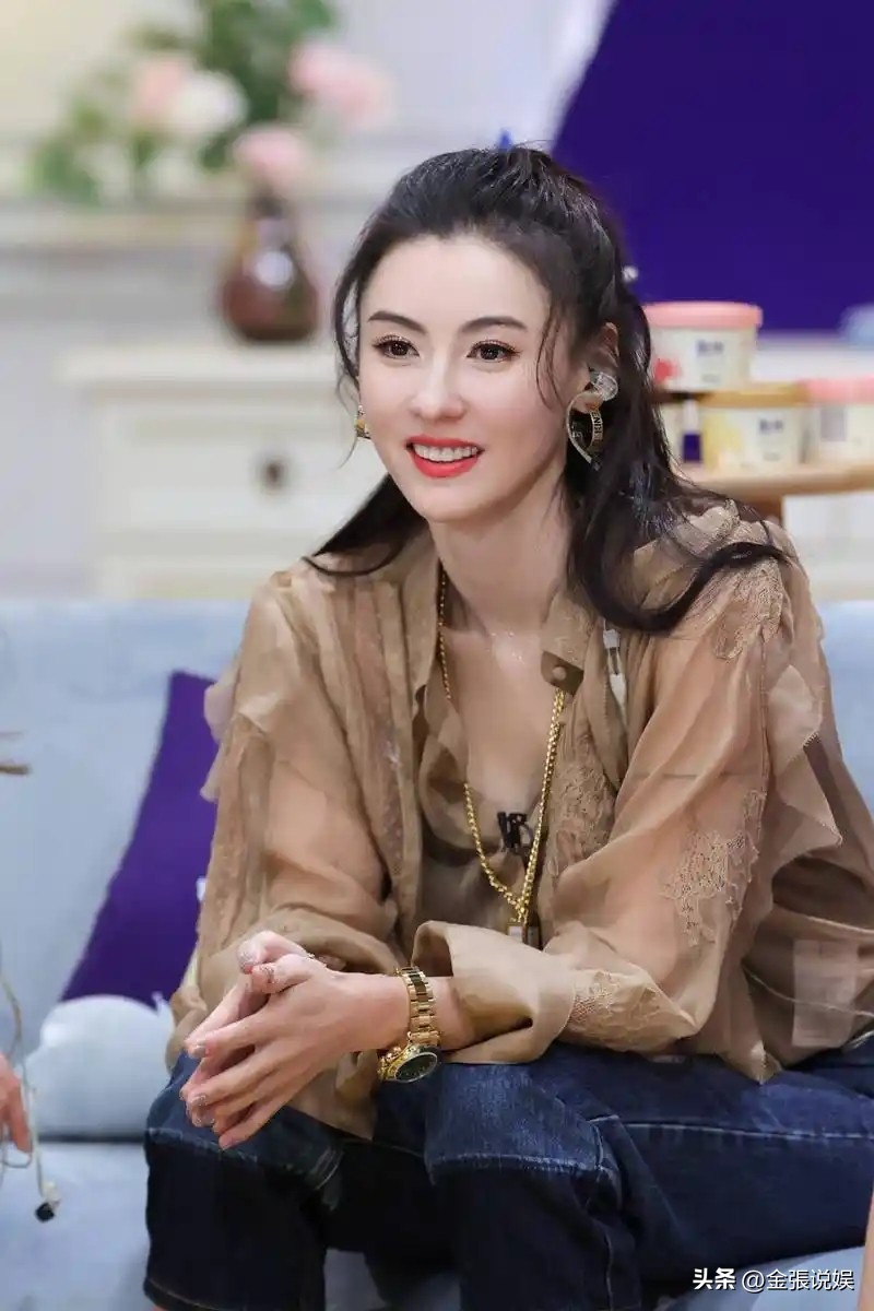 看破不说破！骂张柏芝三胎全是赔钱货，向太出手曝宁静嫁老外内幕(图2)