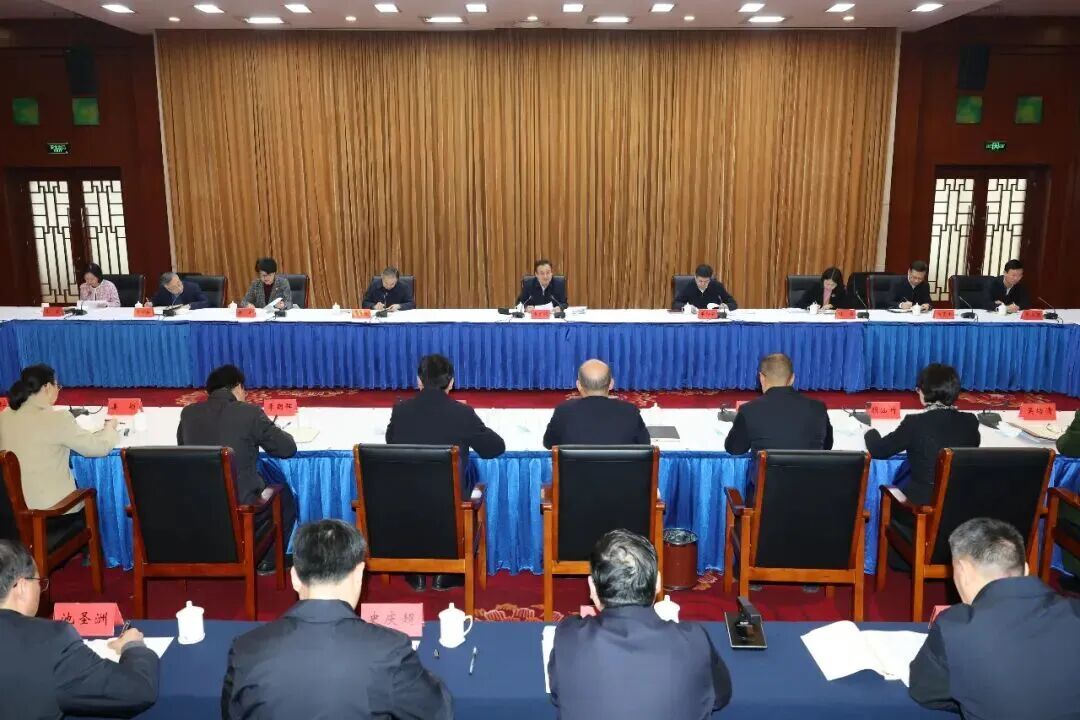 安徽省委书记主持召开座谈会，随机抽点6位负责人发言(图1)