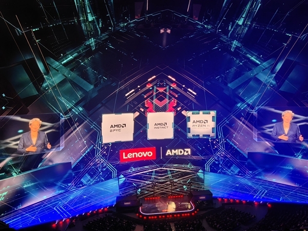 史诗级同框!NVIDIA、Intel、AMD、高通四巨头CEO齐聚联想发布会(图13) 史诗级同框!NVIDIA、Intel、AMD、高通四巨头CEO齐聚联想发布会(图13)