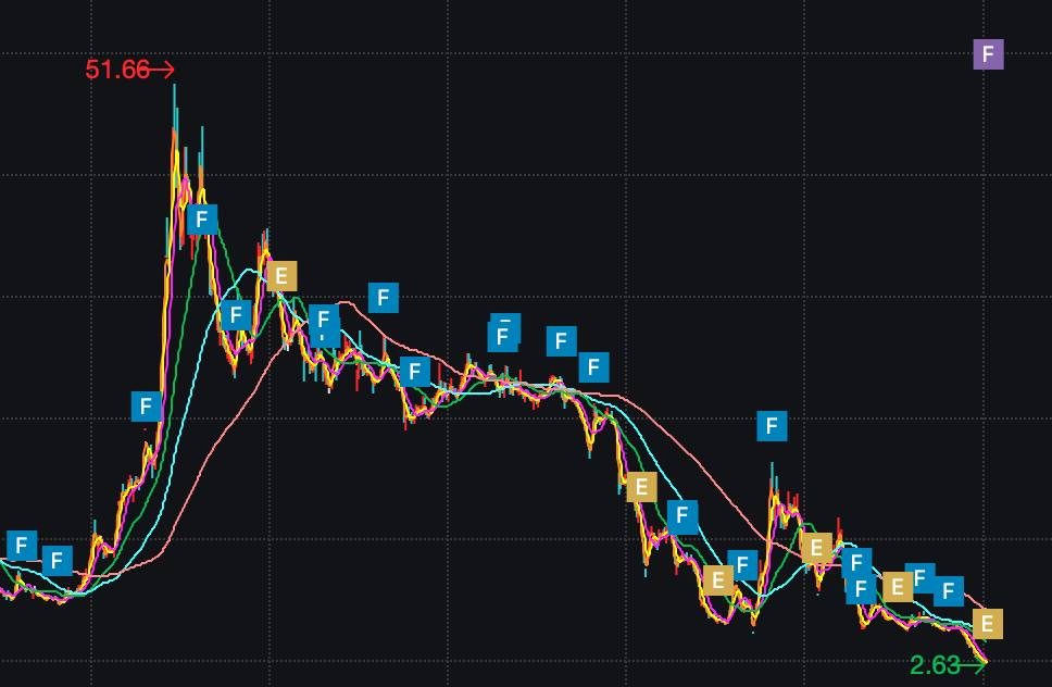 3连涨停后“一”字跌停，600696锁定退市！实控人已被控制，股份遭冻结(图3)