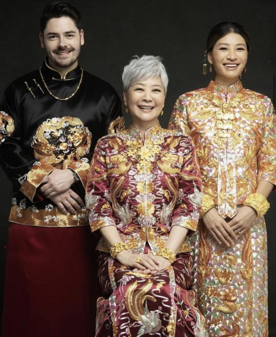 71岁女星拒绝出席女儿婚礼，称不想见第二任前夫，关之琳送了婚纱(图4)