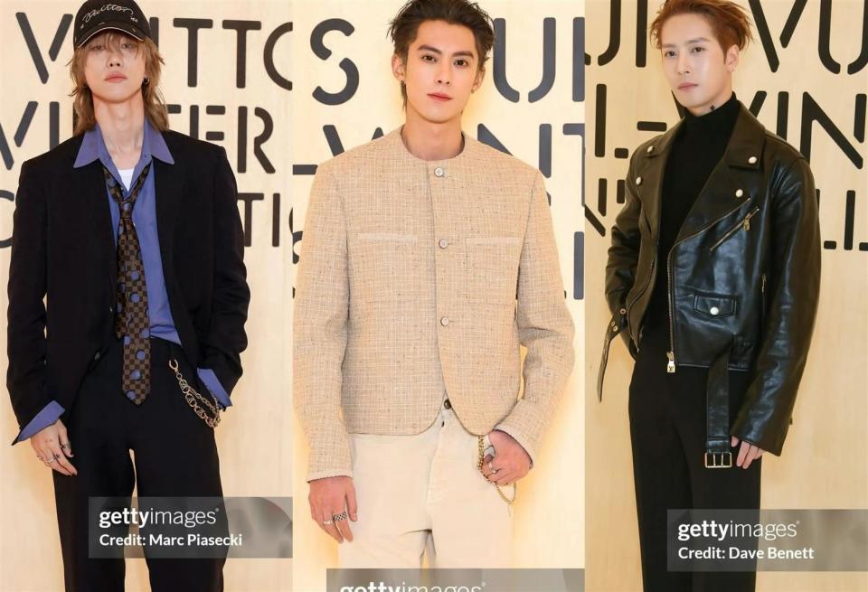 这夜，气质儒雅的梁朝伟成焦点，素面朝天甩了脂粉气十足的几条街(图1)