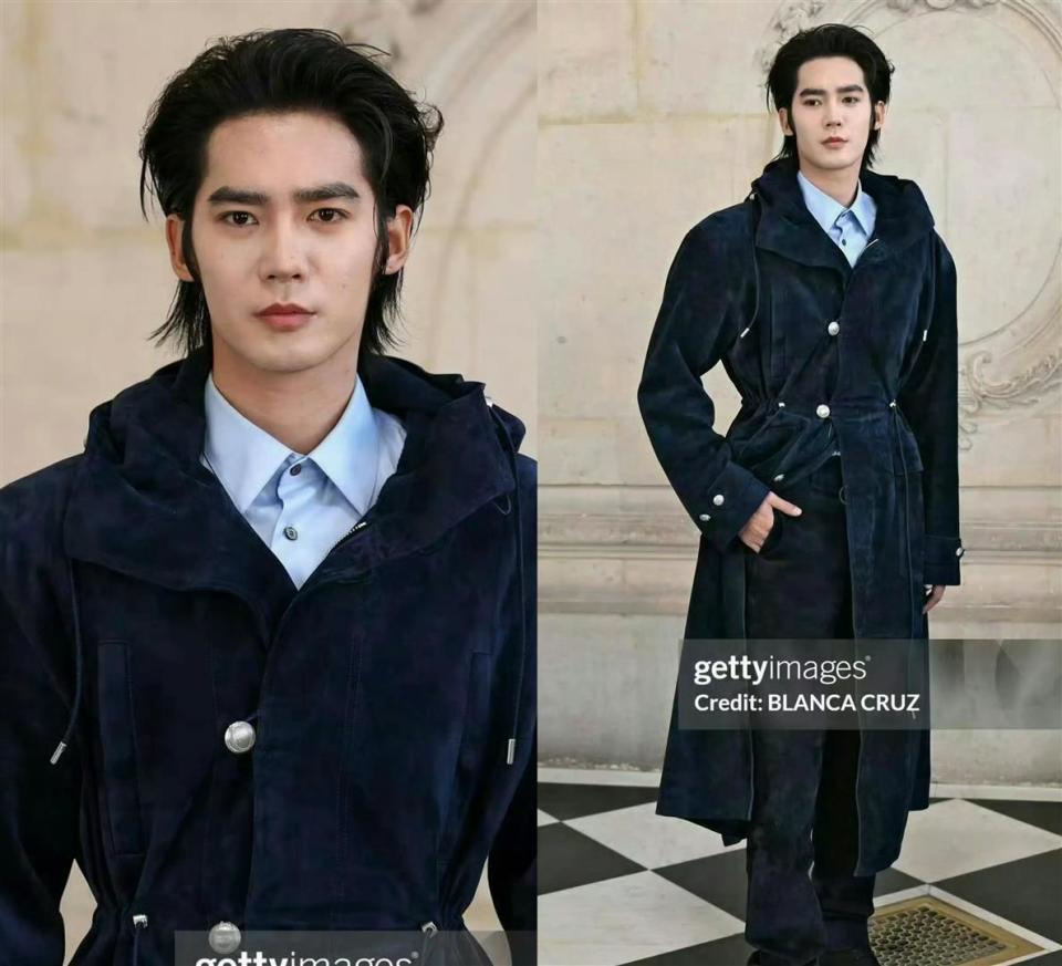 这夜，气质儒雅的梁朝伟成焦点，素面朝天甩了脂粉气十足的几条街(图10)