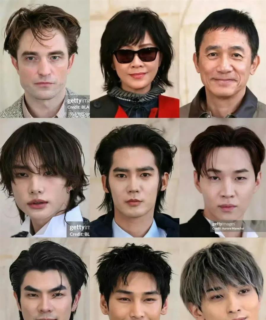 这夜，气质儒雅的梁朝伟成焦点，素面朝天甩了脂粉气十足的几条街(图18)