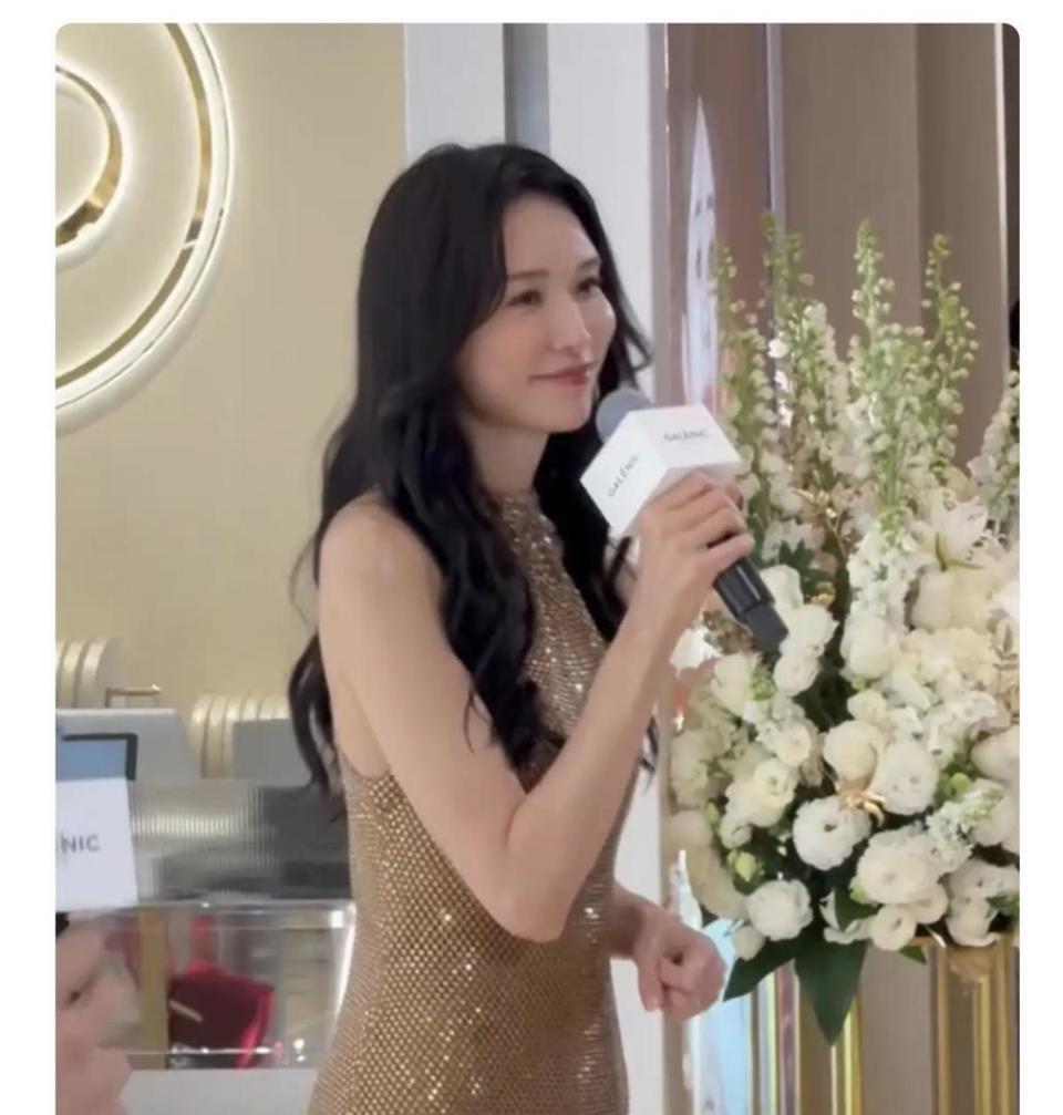 林志玲空降深圳，本人皮肤紧致，状态好到爆，美的像30岁(图6)