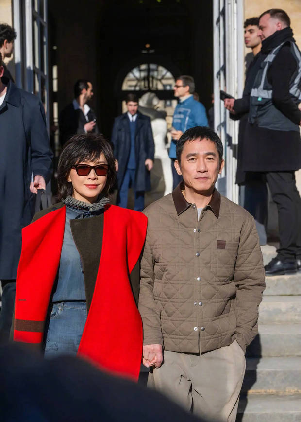 刘嘉玲梁朝伟罕见合体 二人夫妻相十足太登对(图4)