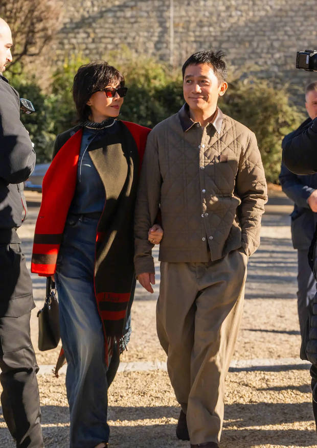 刘嘉玲梁朝伟罕见合体 二人夫妻相十足太登对(图5)