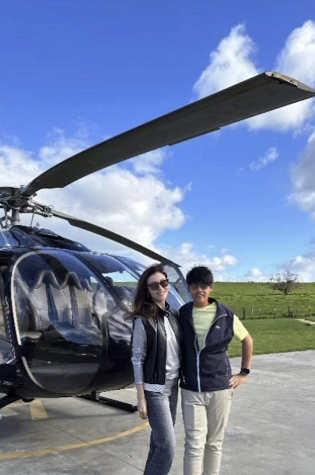 李嘉欣赴伦敦陪儿子，与雷颂德妻子聚会，雷颂德全家移居当地八年(图7)