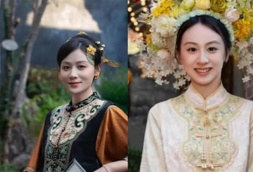 叶一茜晒出与森碟同框照，力破重男轻女的传闻，森碟下巴已矫正(图2)