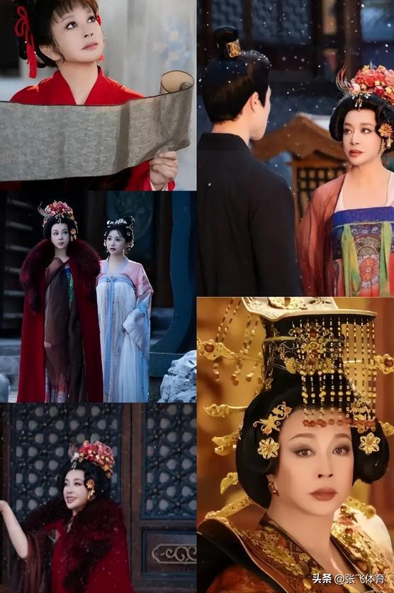 75岁刘晓庆杀疯了！短剧硬演14岁少女，拍吻戏更引全网炸锅(图13)