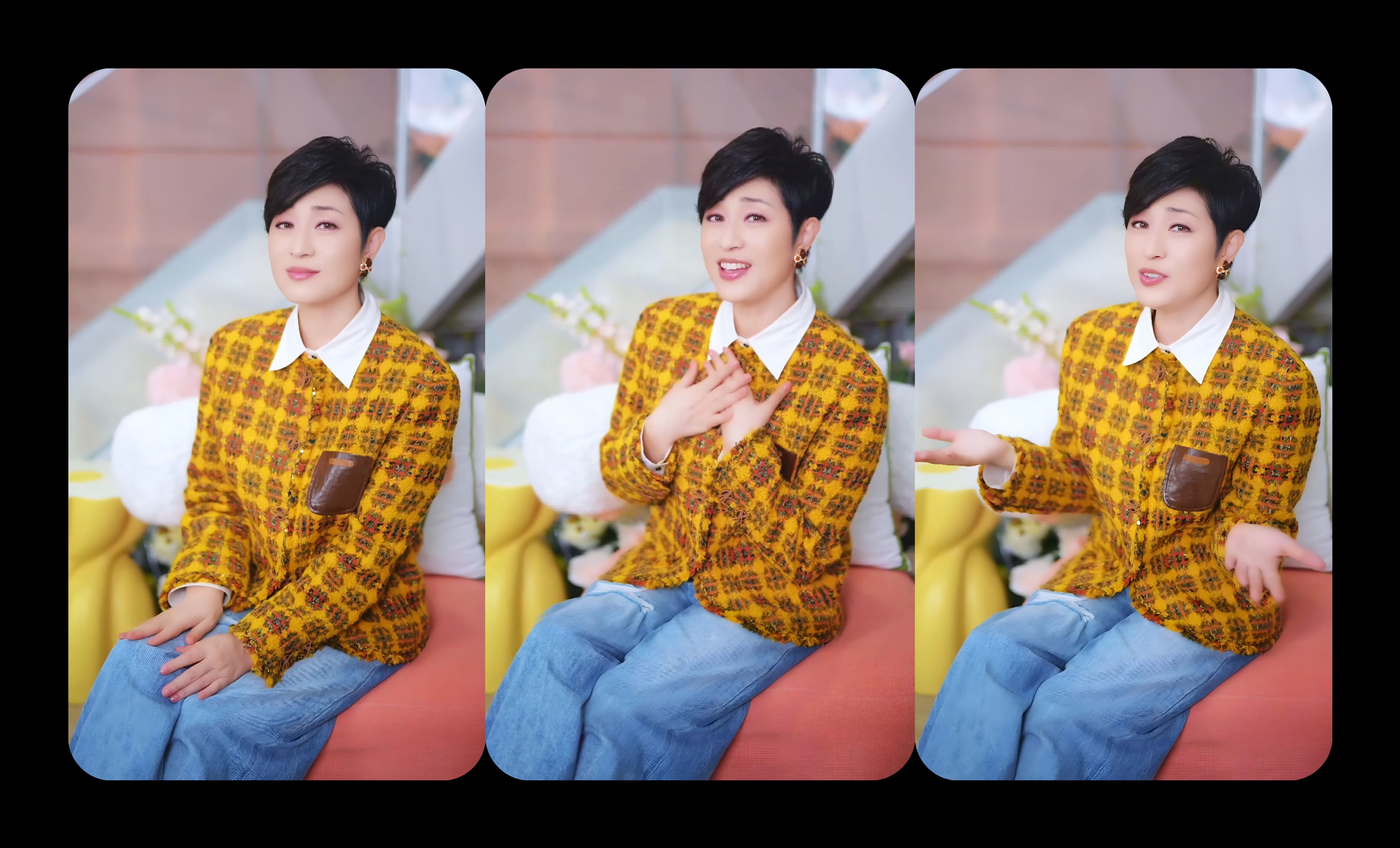 李嘉欣也没想到，临近年关，57岁陈法蓉因一番话，再次口碑暴涨(图44)