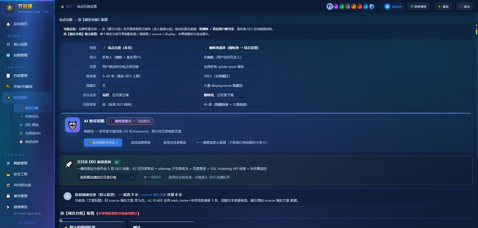 万站通蜘蛛池go高并发系统日蜘蛛量达亿级(图11)